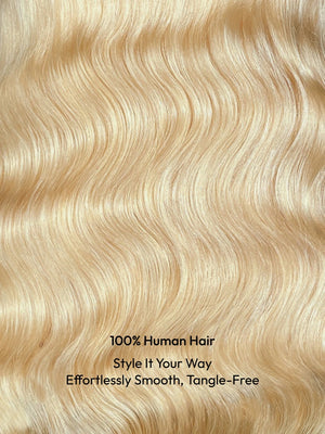 Blonde Bone Straight 13x4 HD Frontal Closure Wig